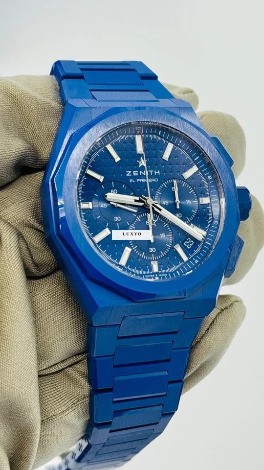 Zenith Skyline Chronograph 160th Anniversary Edition Defy with card & box - Thumbnail 7