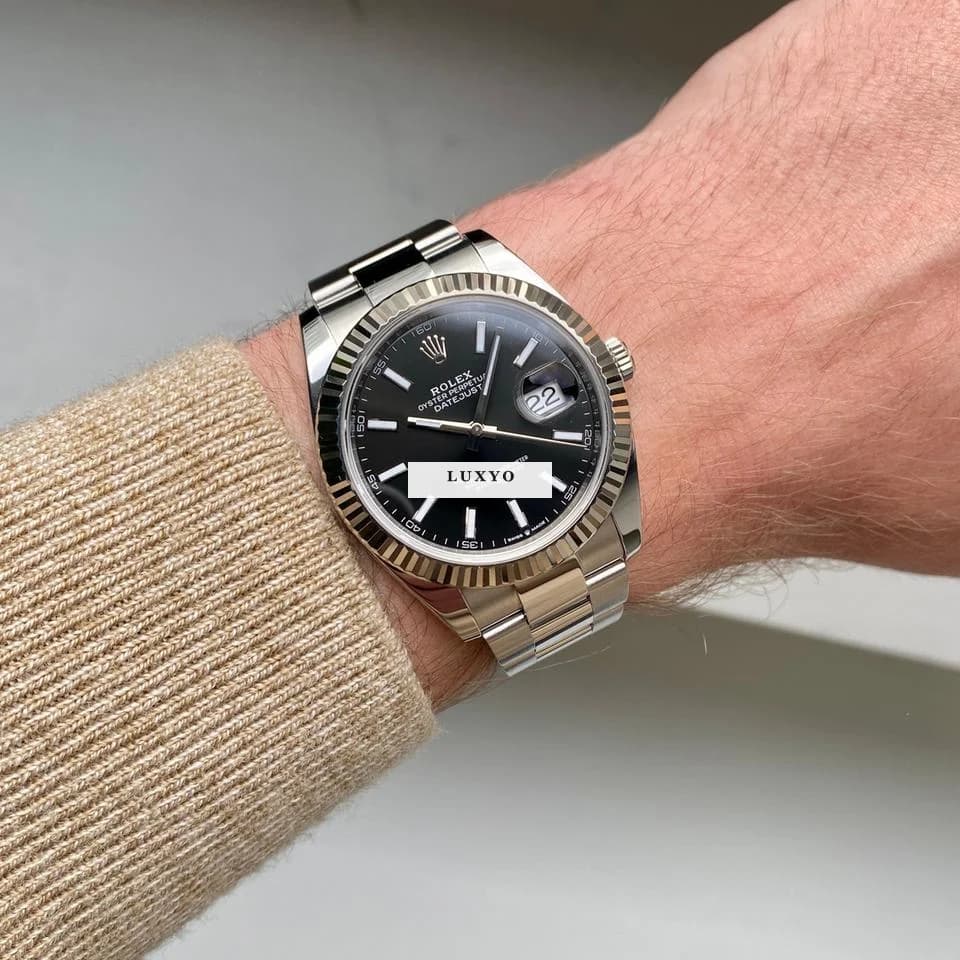 Rolex Datejust 41 | 126334 | Box & Papers | Black Dial | Oyster Bracelet - Thumbnail 2