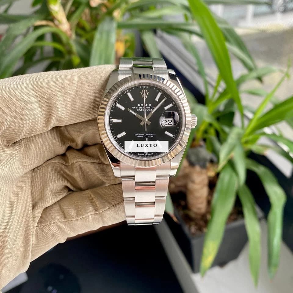 Rolex Datejust 41 | 126334 | Box & Papers | Black Dial | Oyster Bracelet - Thumbnail 3