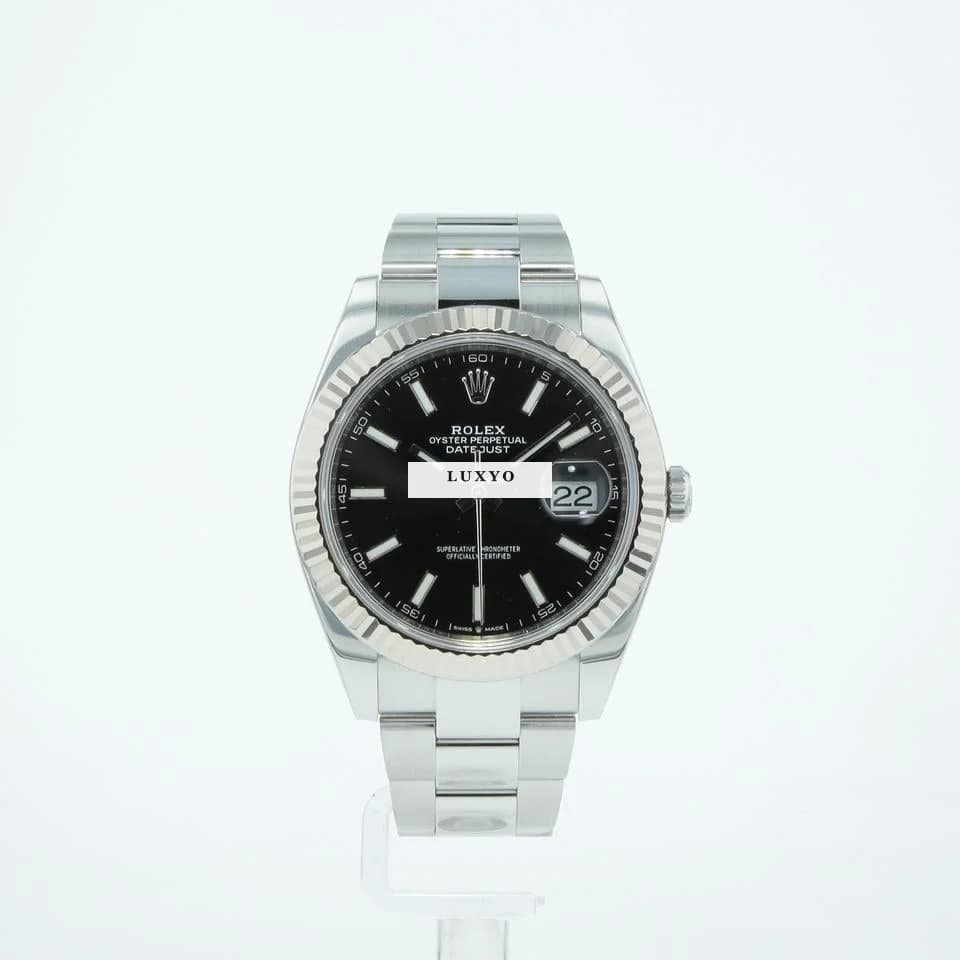 Rolex Datejust 41 | 126334 | Box & Papers | Black Dial | Oyster Bracelet - Thumbnail 7