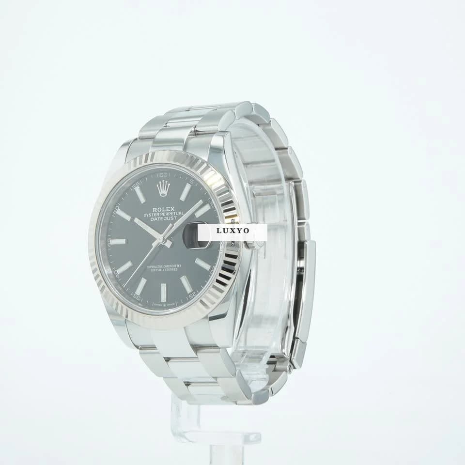 Rolex Datejust 41 | 126334 | Box & Papers | Black Dial | Oyster Bracelet - Thumbnail 8
