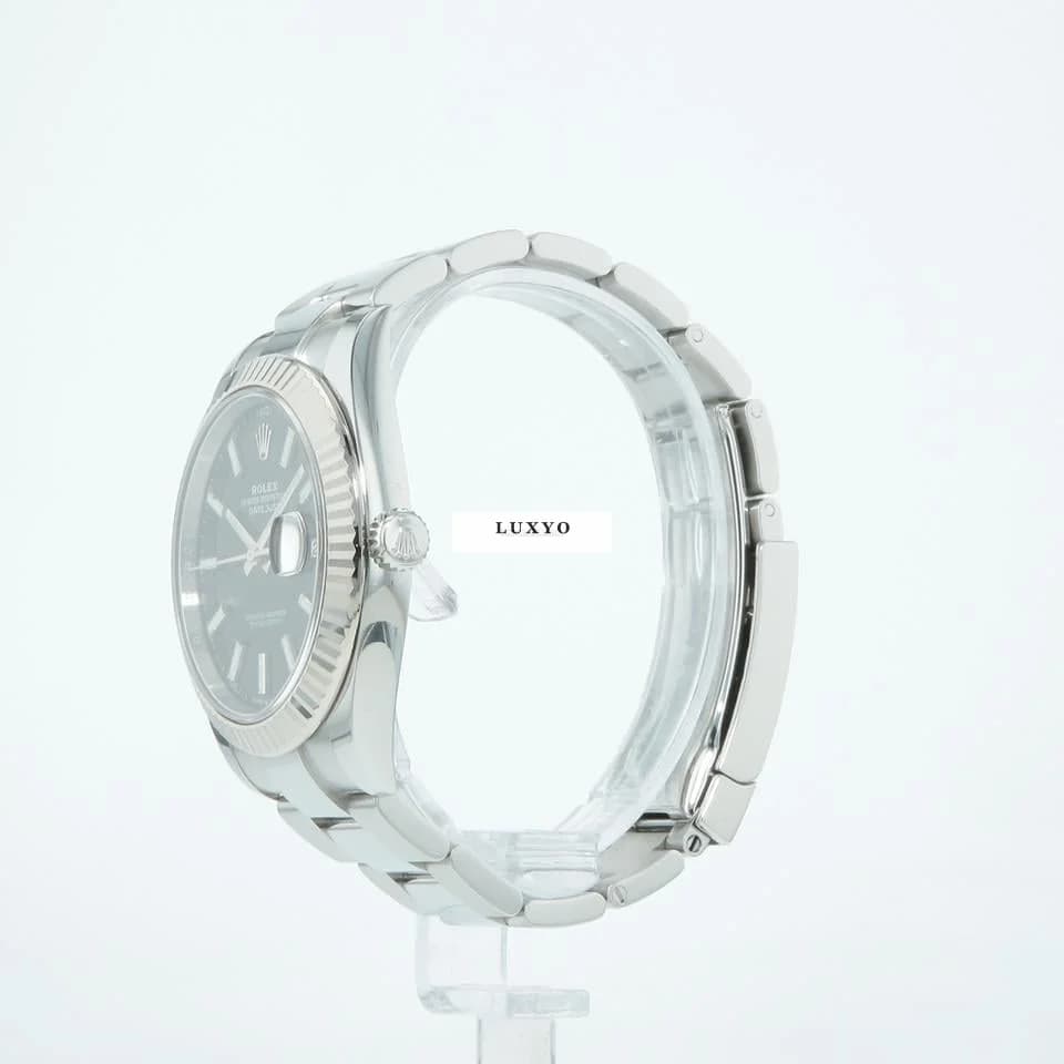 Rolex Datejust 41 | 126334 | Box & Papers | Black Dial | Oyster Bracelet - Thumbnail 9