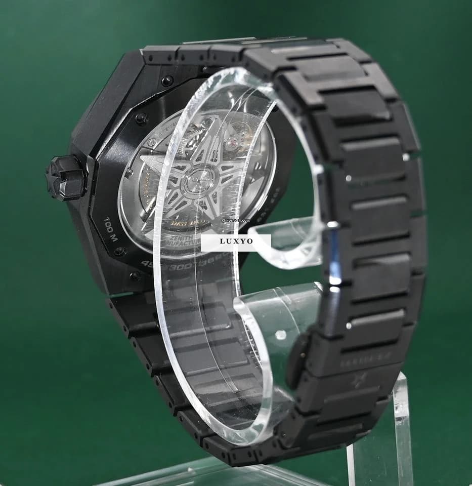 Zenith Defy Skyline El Primero Automatic Date 41mm Ceramic Black Box&Papers - Thumbnail 5