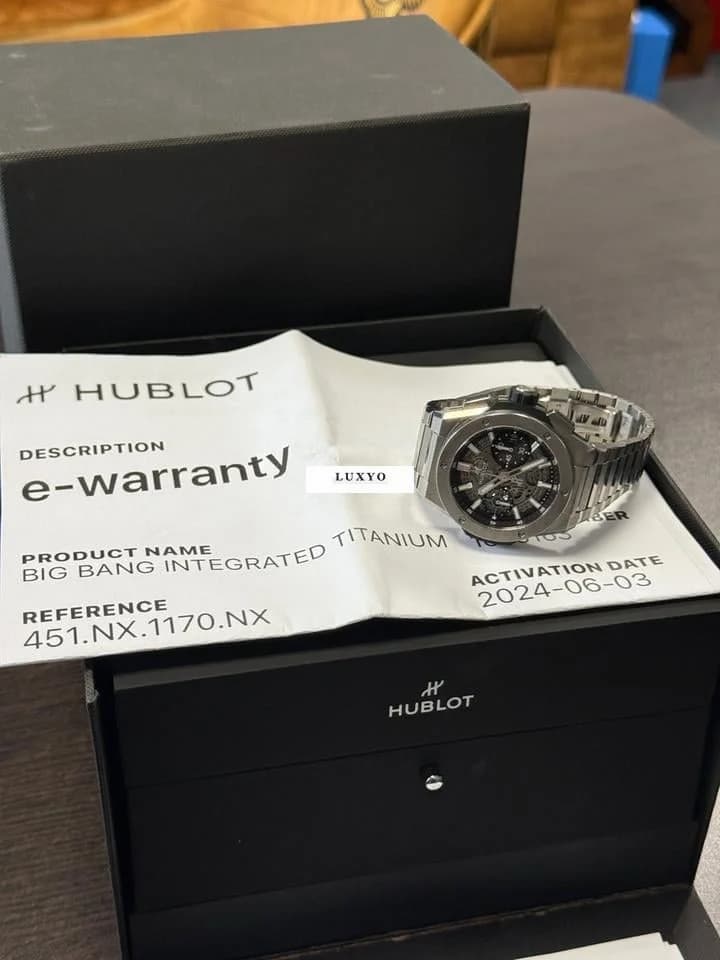 Hublot Big Bang Integral Full set guaranteed - Thumbnail 6