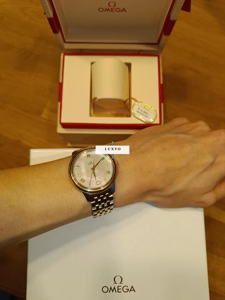 Omega De Ville Prestige Co-axial Master Chronometer Omega De Ville Prestige 34 gold 2024 perlmutt 43420342005002 - Thumbnail 6