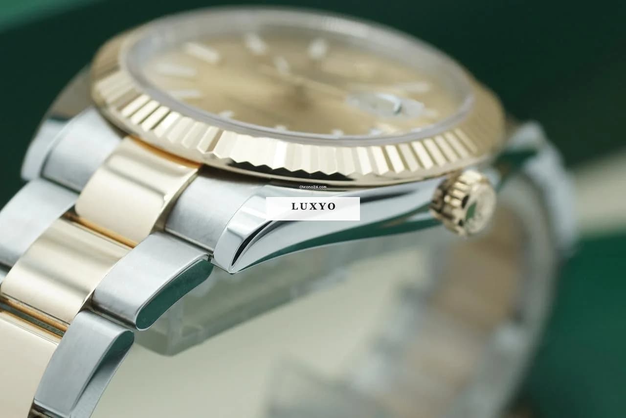 Rolex Datejust 41 126333 Full Set 2020 Champagner Stahl/Gold - Thumbnail 11
