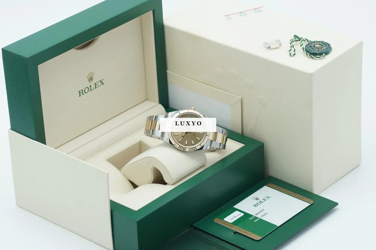 Rolex Datejust 41 126333 Full Set 2020 Champagner Stahl/Gold - Thumbnail 16