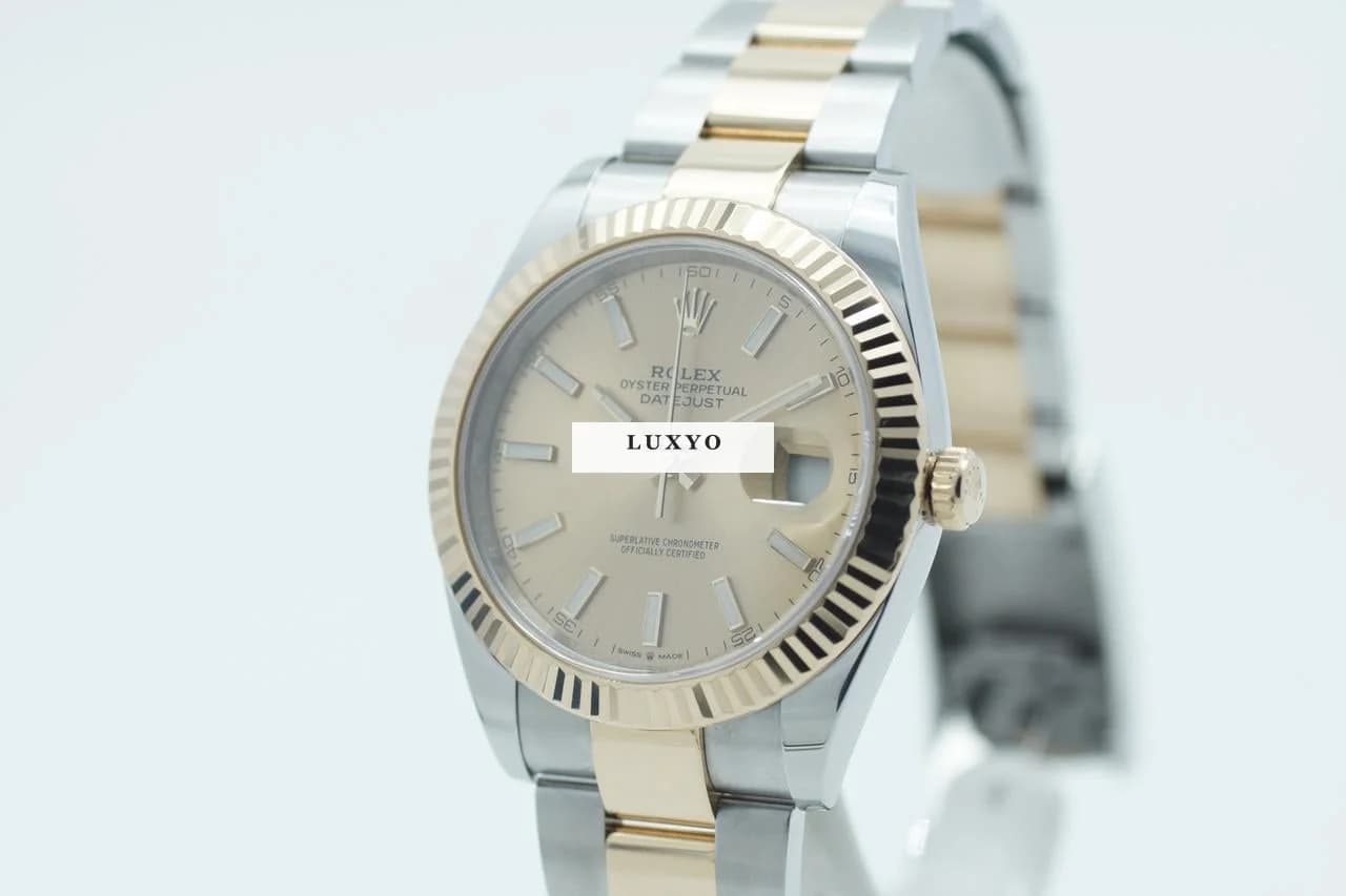 Rolex Datejust 41 126333 Full Set 2020 Champagner Stahl/Gold - Thumbnail 5