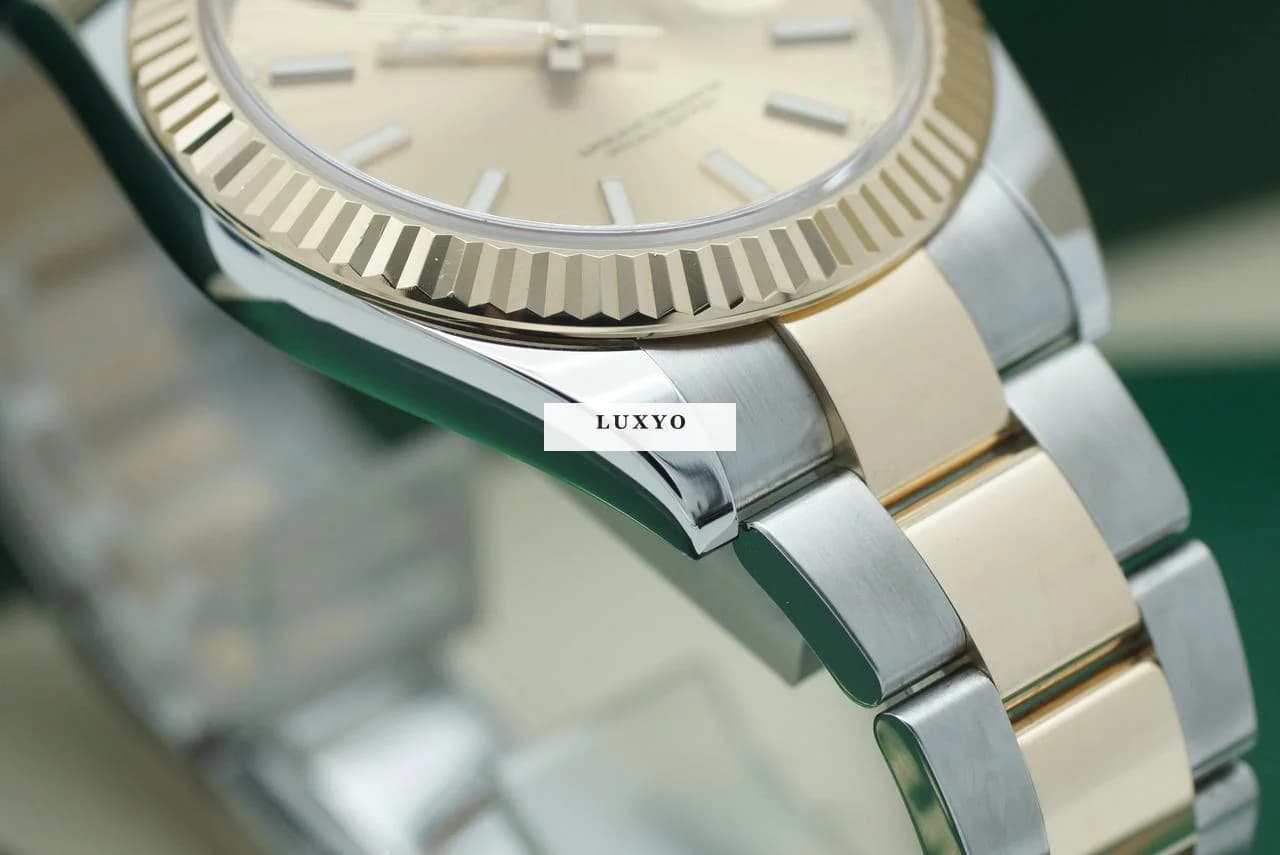 Rolex Datejust 41 126333 Full Set 2020 Champagner Stahl/Gold - Thumbnail 8