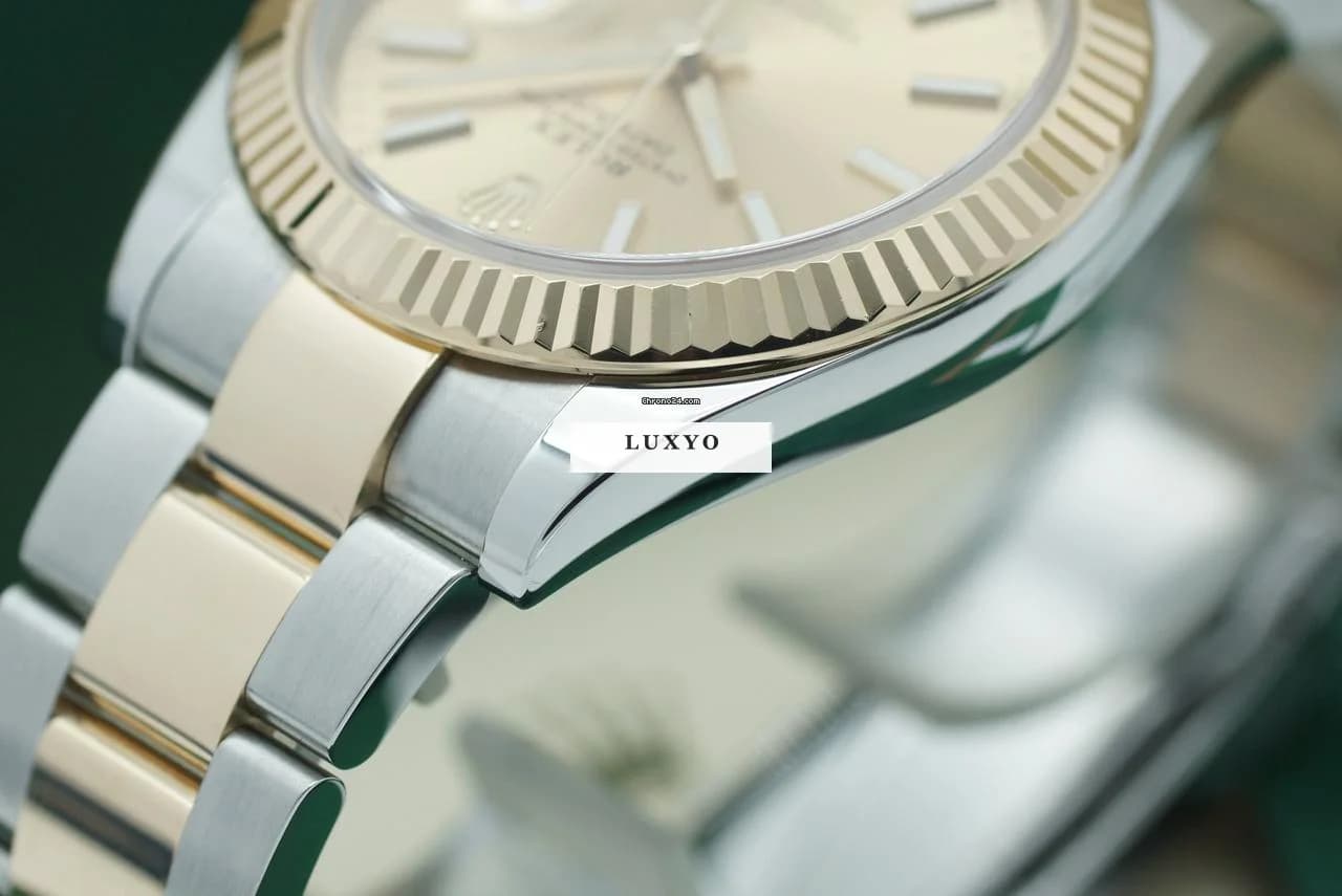 Rolex Datejust 41 126333 Full Set 2020 Champagner Stahl/Gold - Thumbnail 9