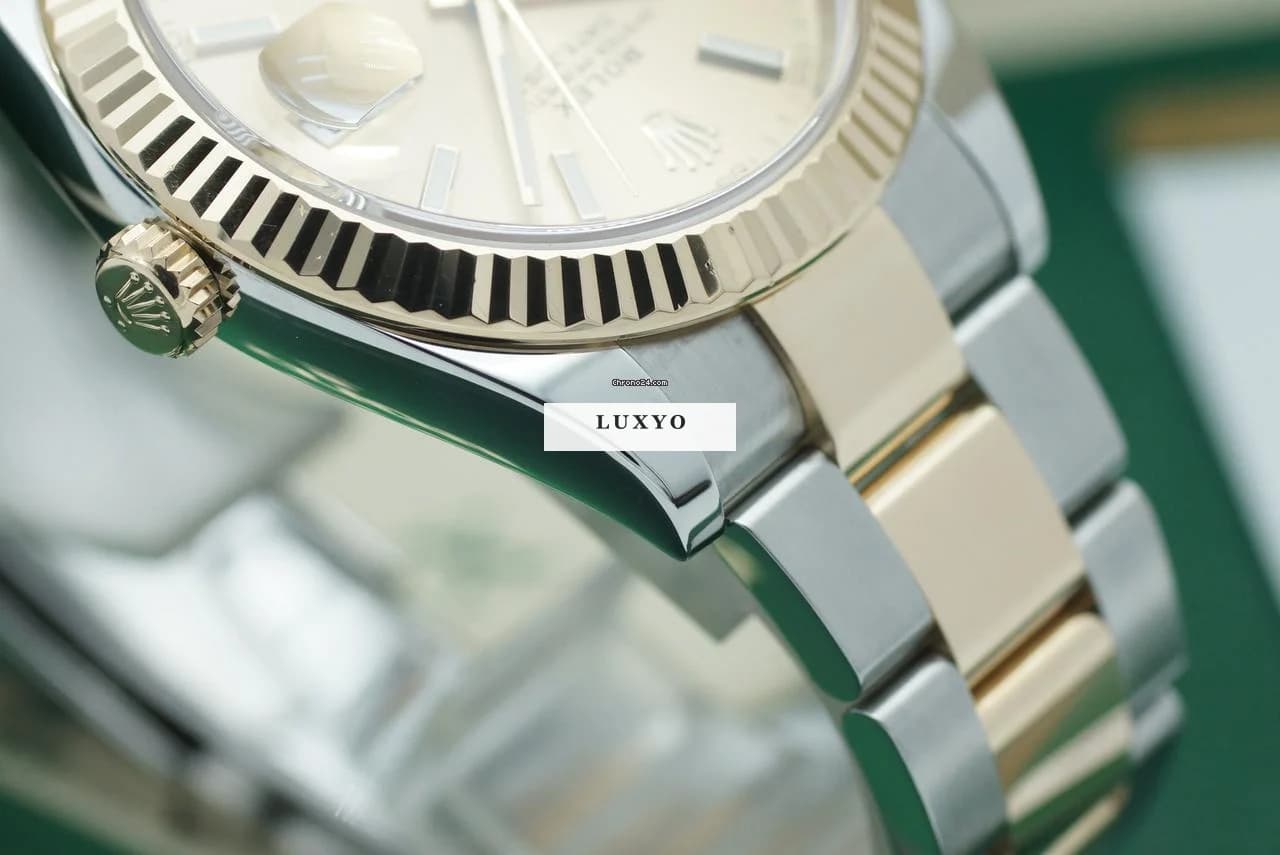 Rolex Datejust 41 126333 Full Set 2020 Champagner Stahl/Gold - Thumbnail 10