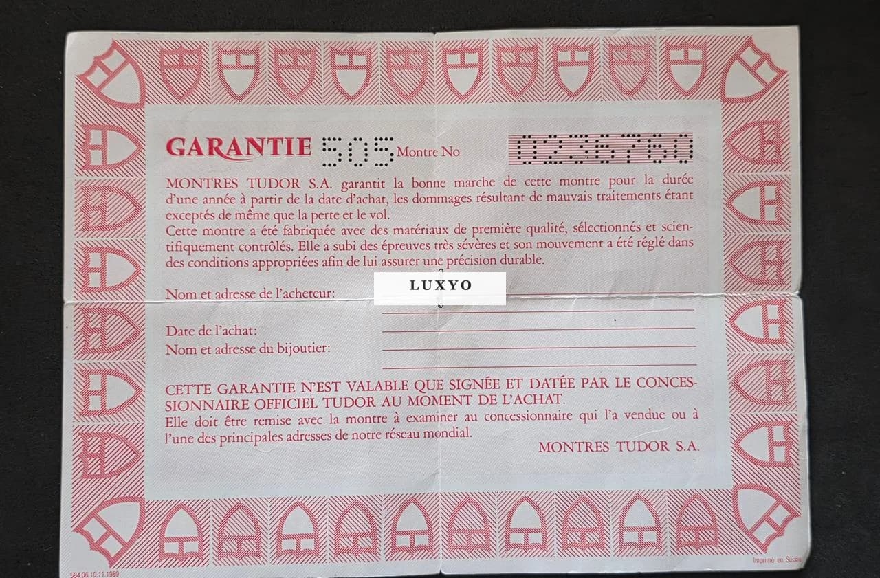 Tudor Prince Oysterdate with certificate purchased from Pakistan at 1989/90 - Thumbnail 20