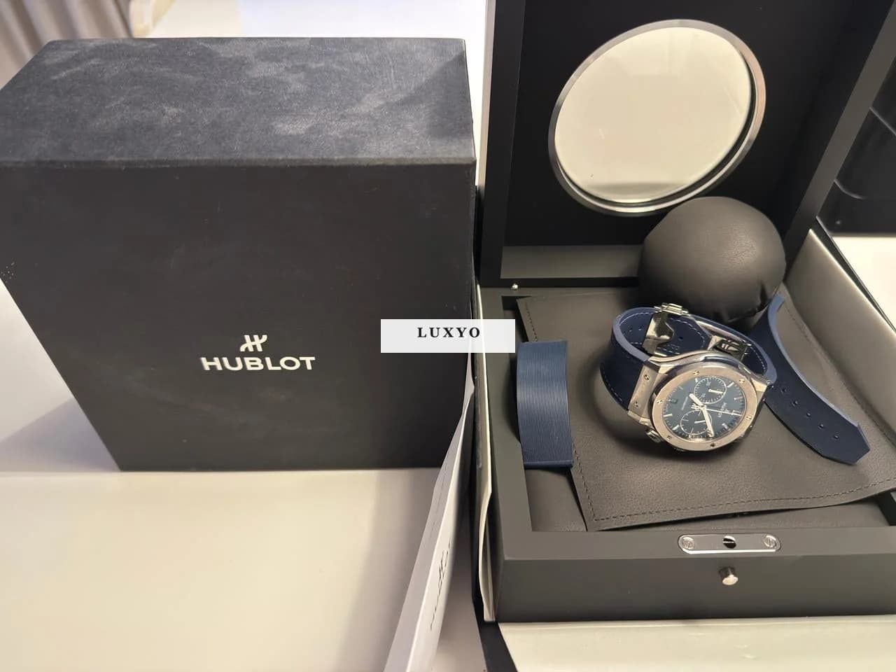 Hublot Classic Fusion Blue Full Set - Thumbnail 4