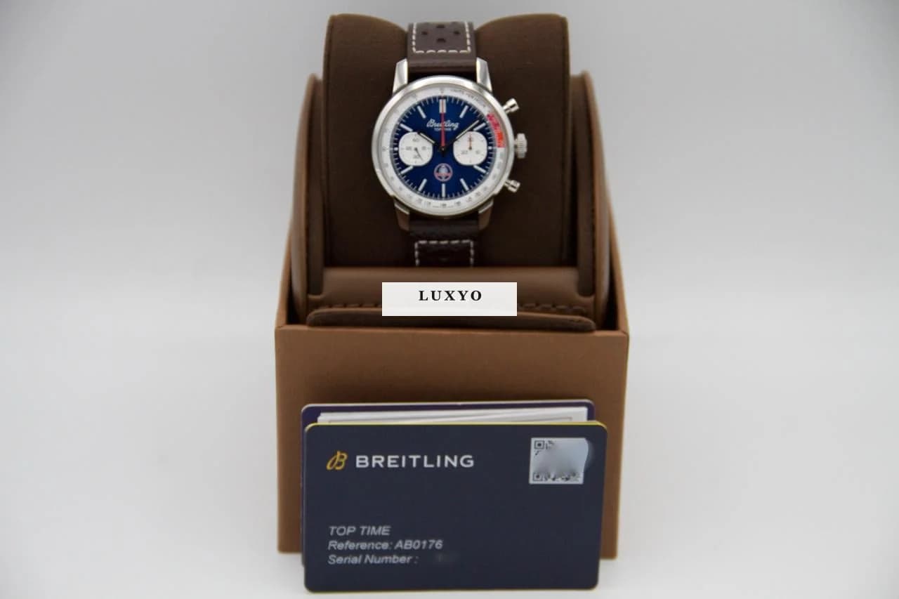 Breitling Top Time B01 Shelby 2024 Fullset Box Papers AB01763A1C1X1 - Thumbnail 16