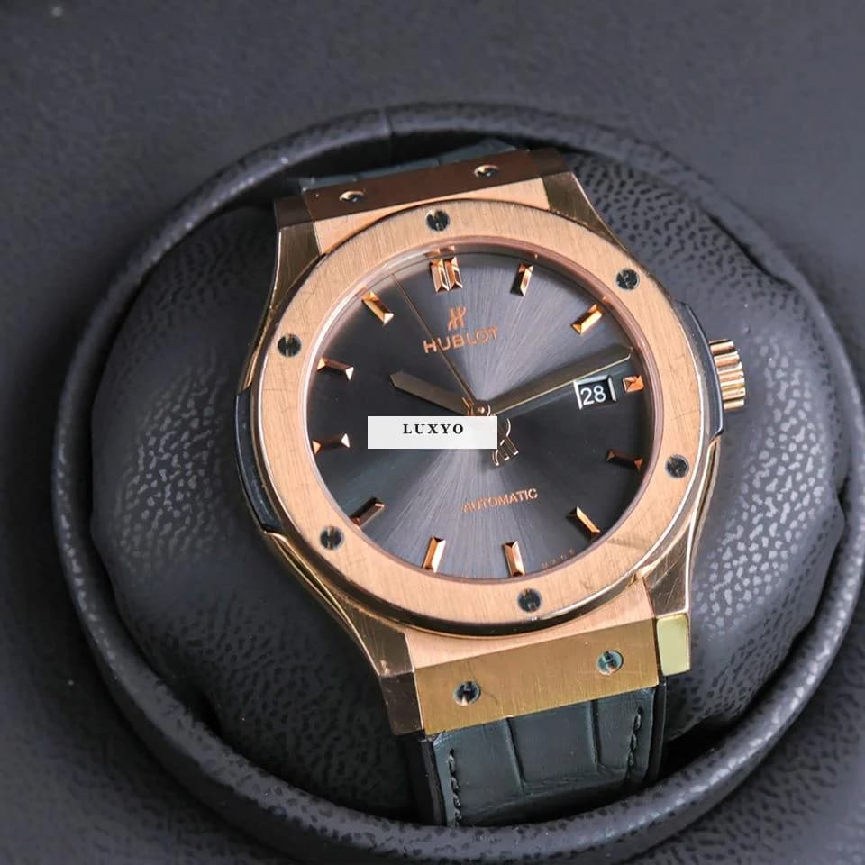 Hublot Classic Fusion Grey Automatic Rose Gold / 2020 / Full Set / Perfect condition - Image 1