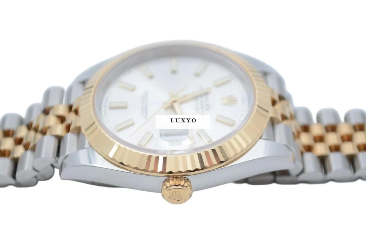 Rolex Datejust Ref: 126333-0002 41 Automatic Two Tone Silver Dial Jubilee Box+Papers 2024 - Thumbnail 13