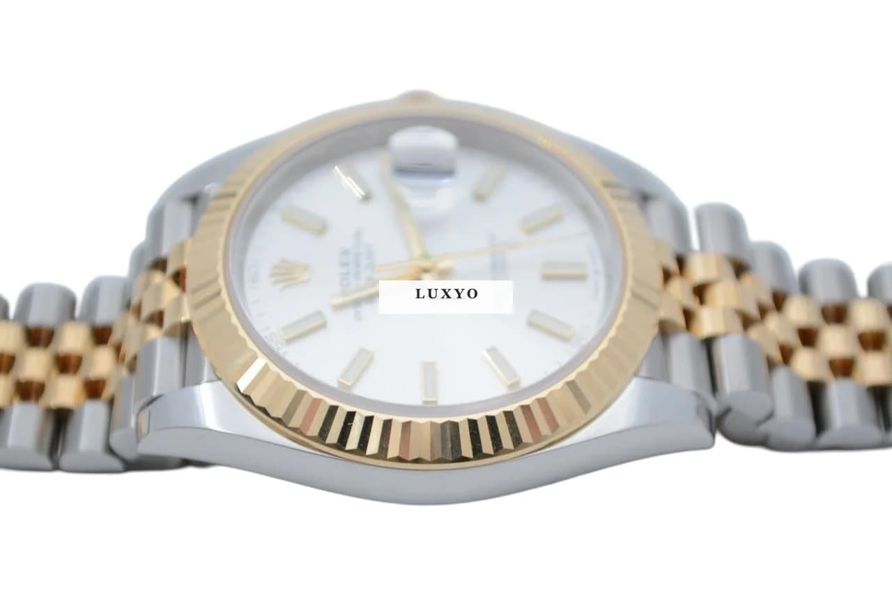 Rolex Datejust Ref: 126333-0002 41 Automatic Two Tone Silver Dial Jubilee Box+Papers 2024 - Thumbnail 14