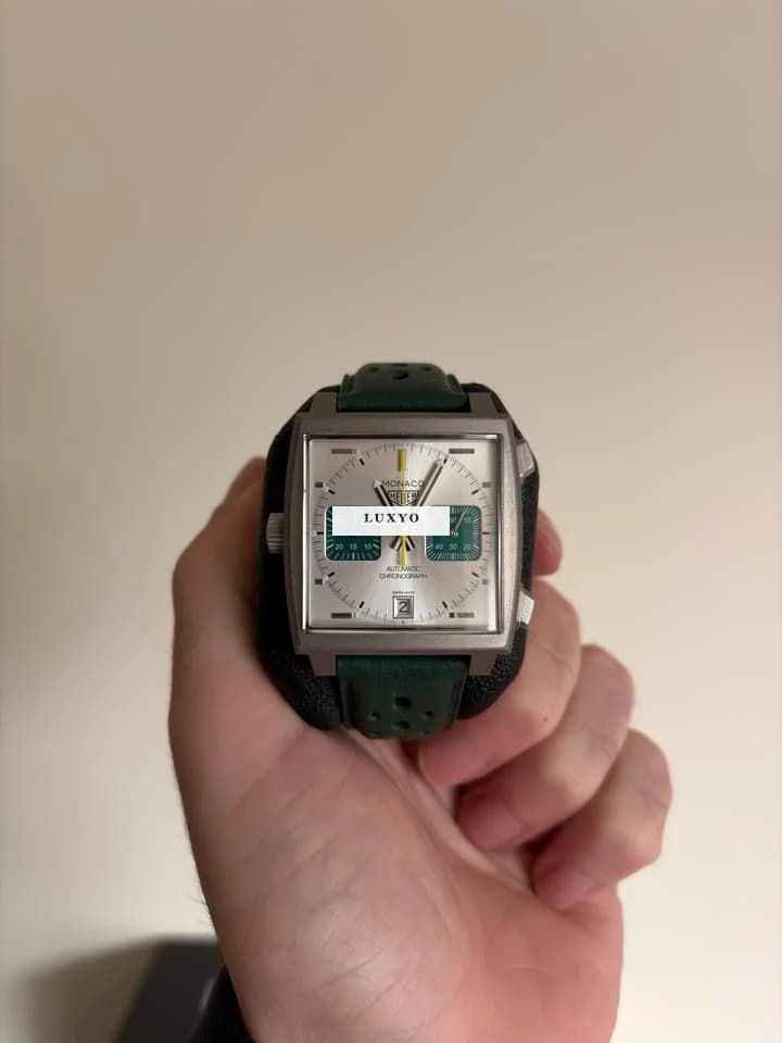 TAG Heuer Monaco Edition Tag heuer monaco green limited edition - Image 1