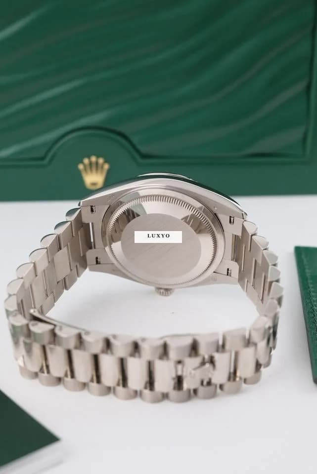 Rolex Day-Date 36 128239 Original Papiere + Box White Roman Dial 2022 - Thumbnail 7