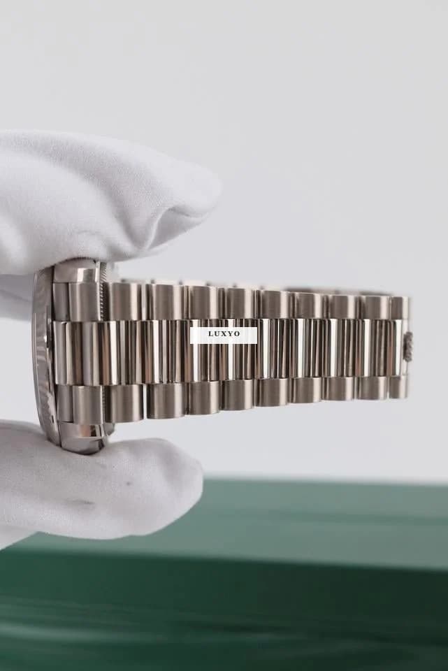 Rolex Day-Date 36 128239 Original Papiere + Box White Roman Dial 2022 - Thumbnail 9