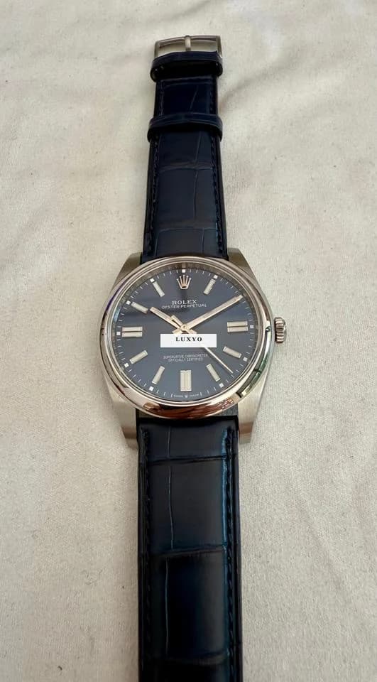 Rolex Oyster Perpetual 41 Full set - Excellent état - Thumbnail 14