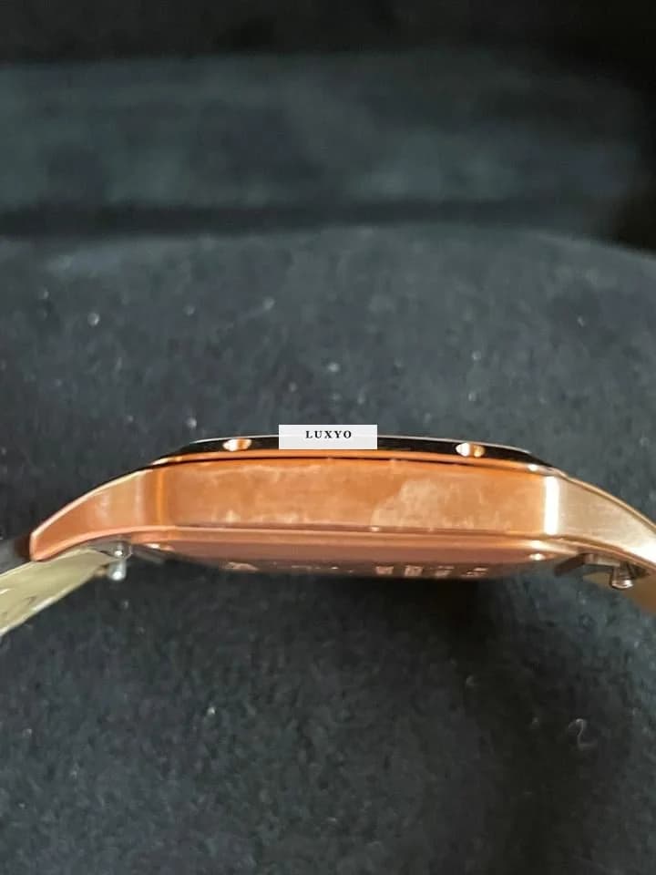 Cartier Dumont 18k Pink Gold Diamond Ladies Quartz Watch Full set  2021 W5200002  with an 8-year extended warranty - Thumbnail 2