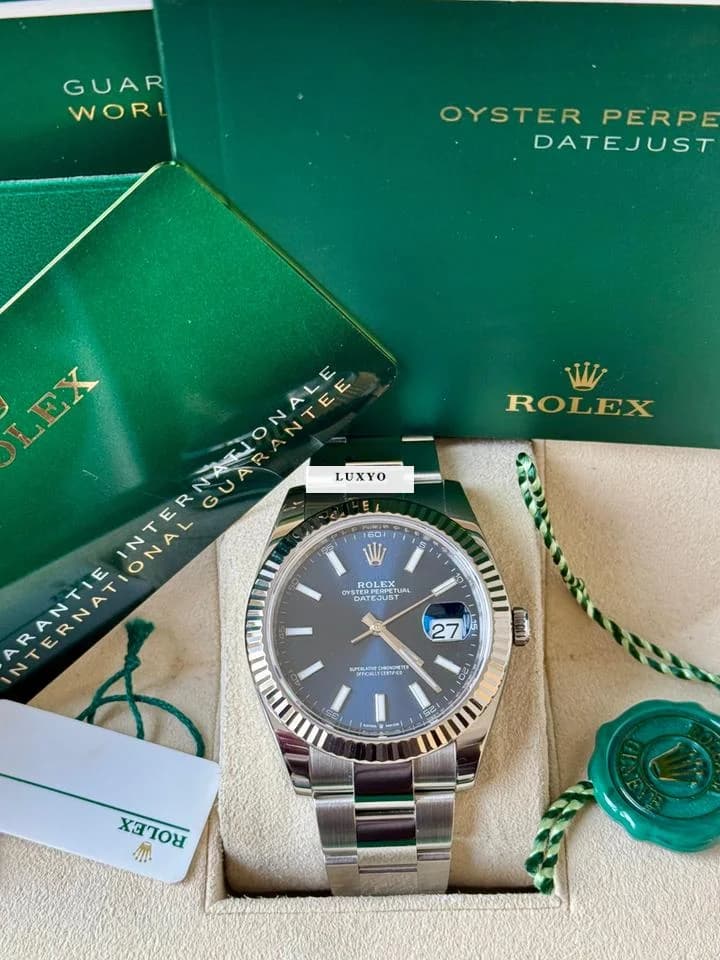 Rolex Datejust 41 Full set from 12/2020 - Thumbnail 7