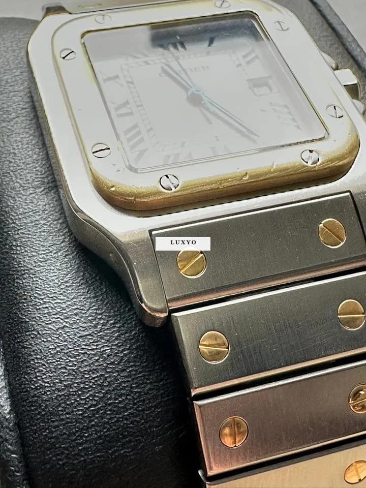 Cartier Santos Carree CARTIER SANTOS CAREE 2961 SWISS ONLY - Thumbnail 2