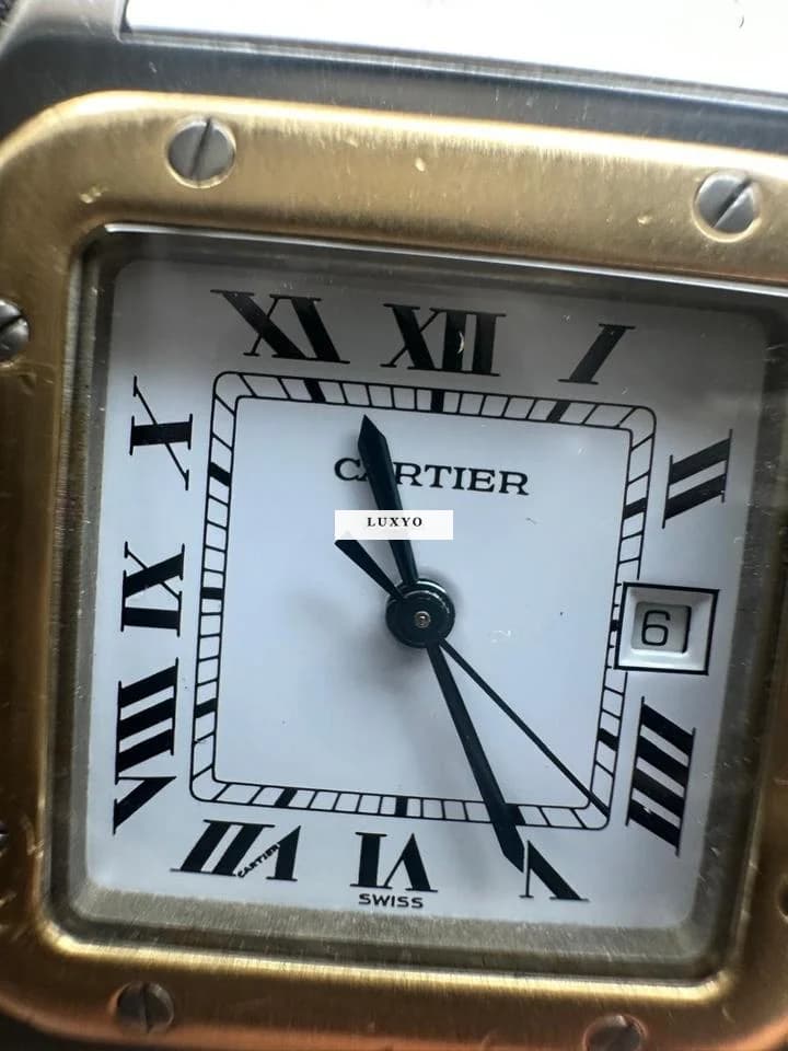 Cartier Santos Carree CARTIER SANTOS CAREE 2961 SWISS ONLY - Thumbnail 17