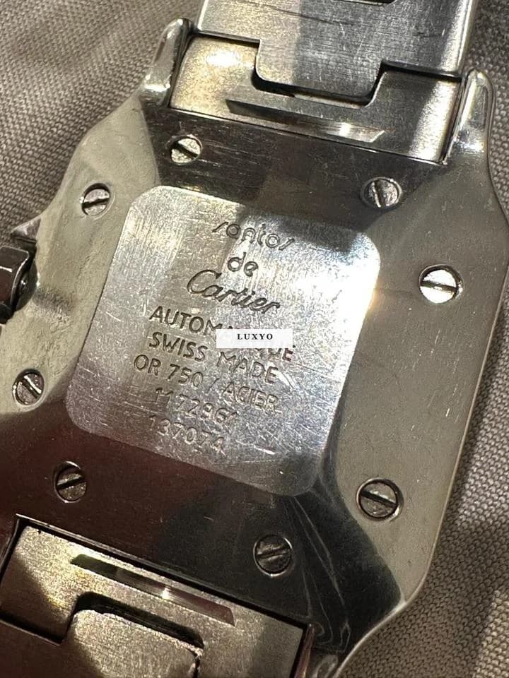 Cartier Santos Carree CARTIER SANTOS CAREE 2961 SWISS ONLY - Thumbnail 8