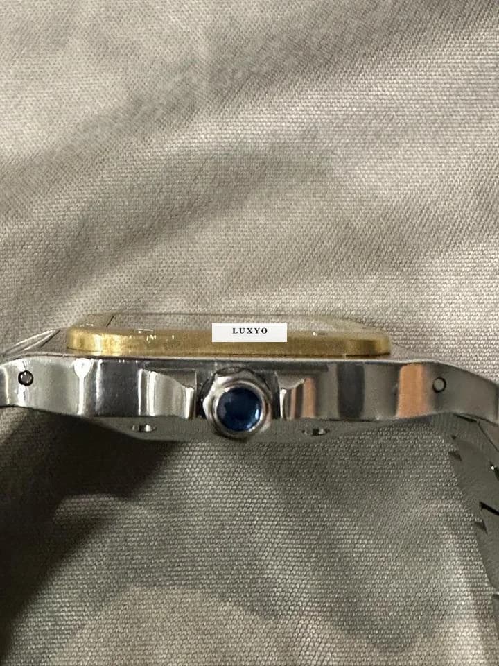 Cartier Santos Carree CARTIER SANTOS CAREE 2961 SWISS ONLY - Thumbnail 9