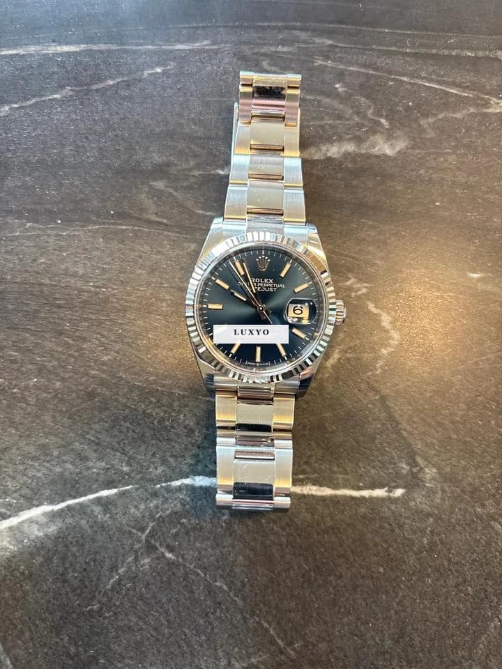 Rolex Datejust 36 Full set, great condition, Chrono24 verified - Image 1