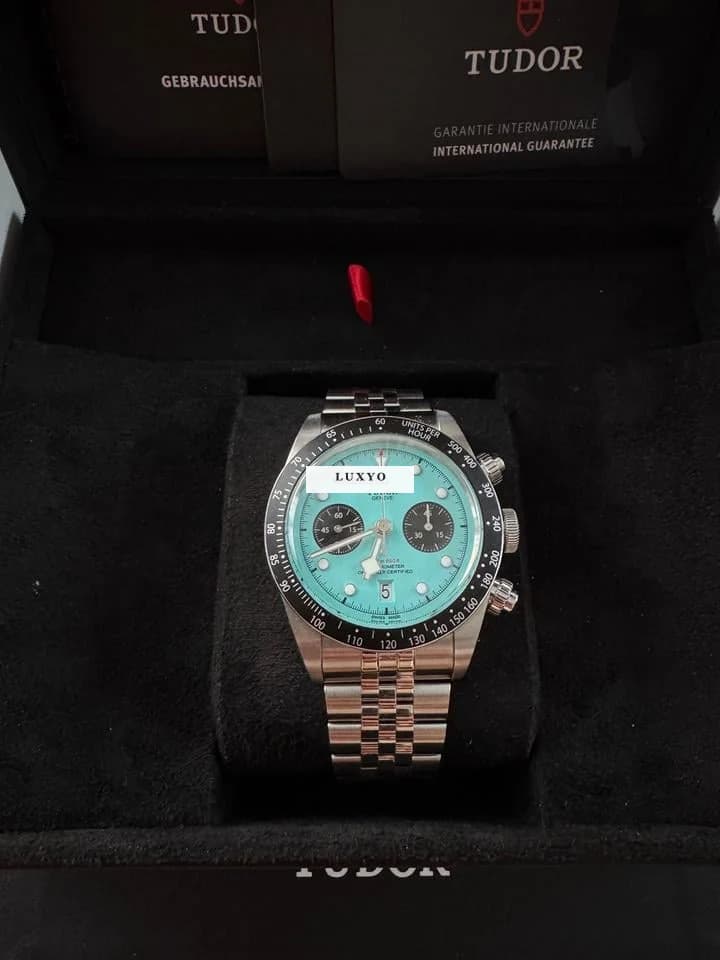 Tudor Black Bay Chrono Flamingo Blue 2025 NEUE , Full set - Thumbnail 5