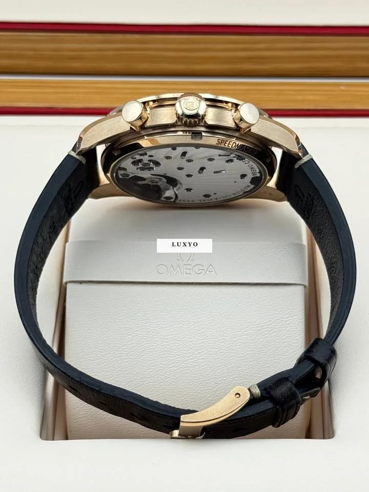 Omega Speedmaster Chronoscope 329.92.43.51.10.001 - Bronze Gold - Top Condition - Fullset - Thumbnail 9