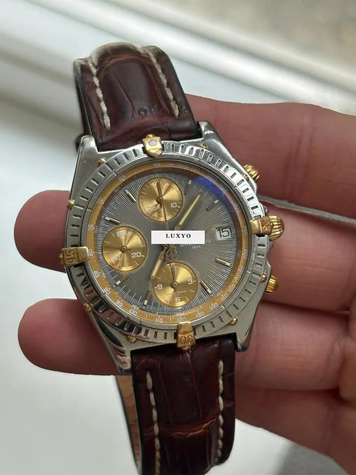 Breitling Chronomat Breitling Chronomat Chronograph steel / gold - Thumbnail 2