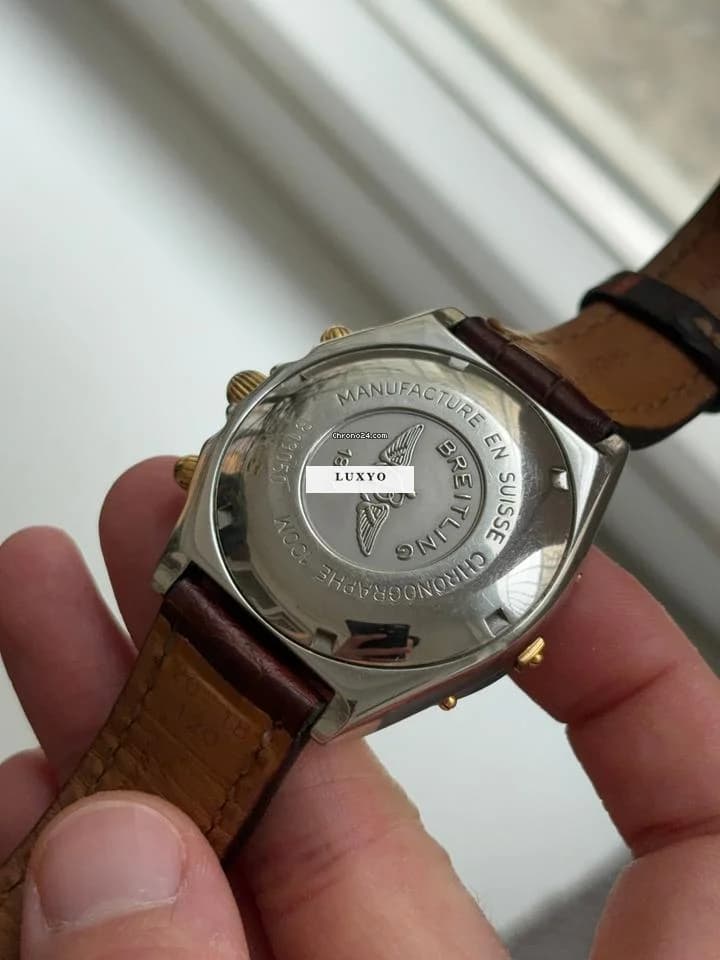 Breitling Chronomat Breitling Chronomat Chronograph steel / gold - Thumbnail 4