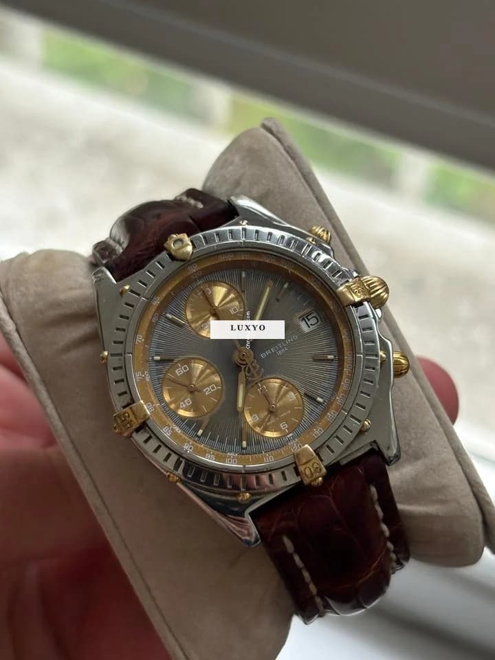 Breitling Chronomat Breitling Chronomat Chronograph steel / gold - Thumbnail 5
