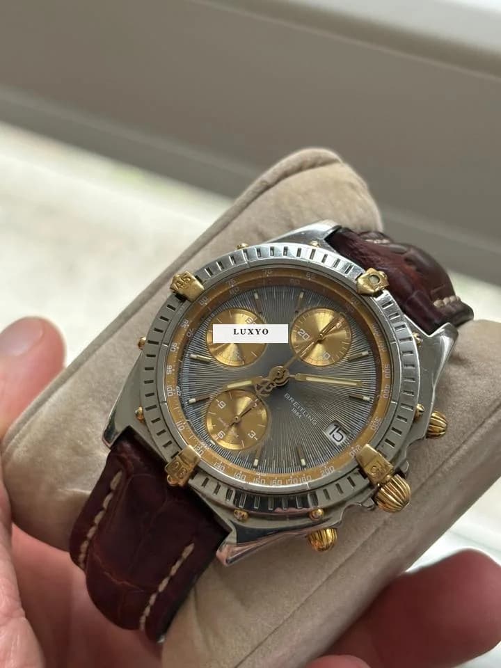 Breitling Chronomat Breitling Chronomat Chronograph steel / gold - Thumbnail 7