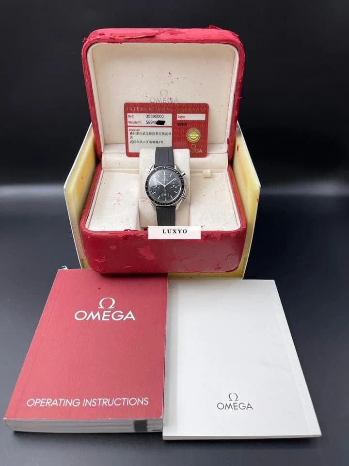 Omega Speedmaster Reduced Omega Speedmaster Reduced with Rubberband 3539.50.00 - Image 1