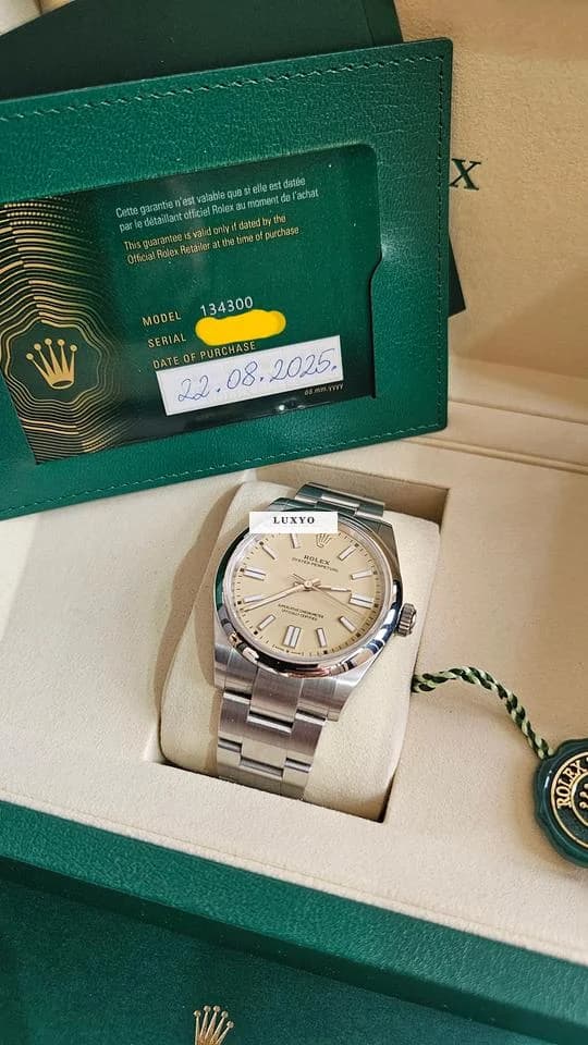 Rolex Oyster Perpetual 41 Full set, 2025. - Thumbnail 3