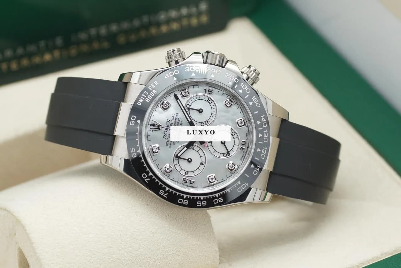 Rolex Daytona MOP Diamond Full Set 2021 Mother of Pearl Kautschuk - Image 1