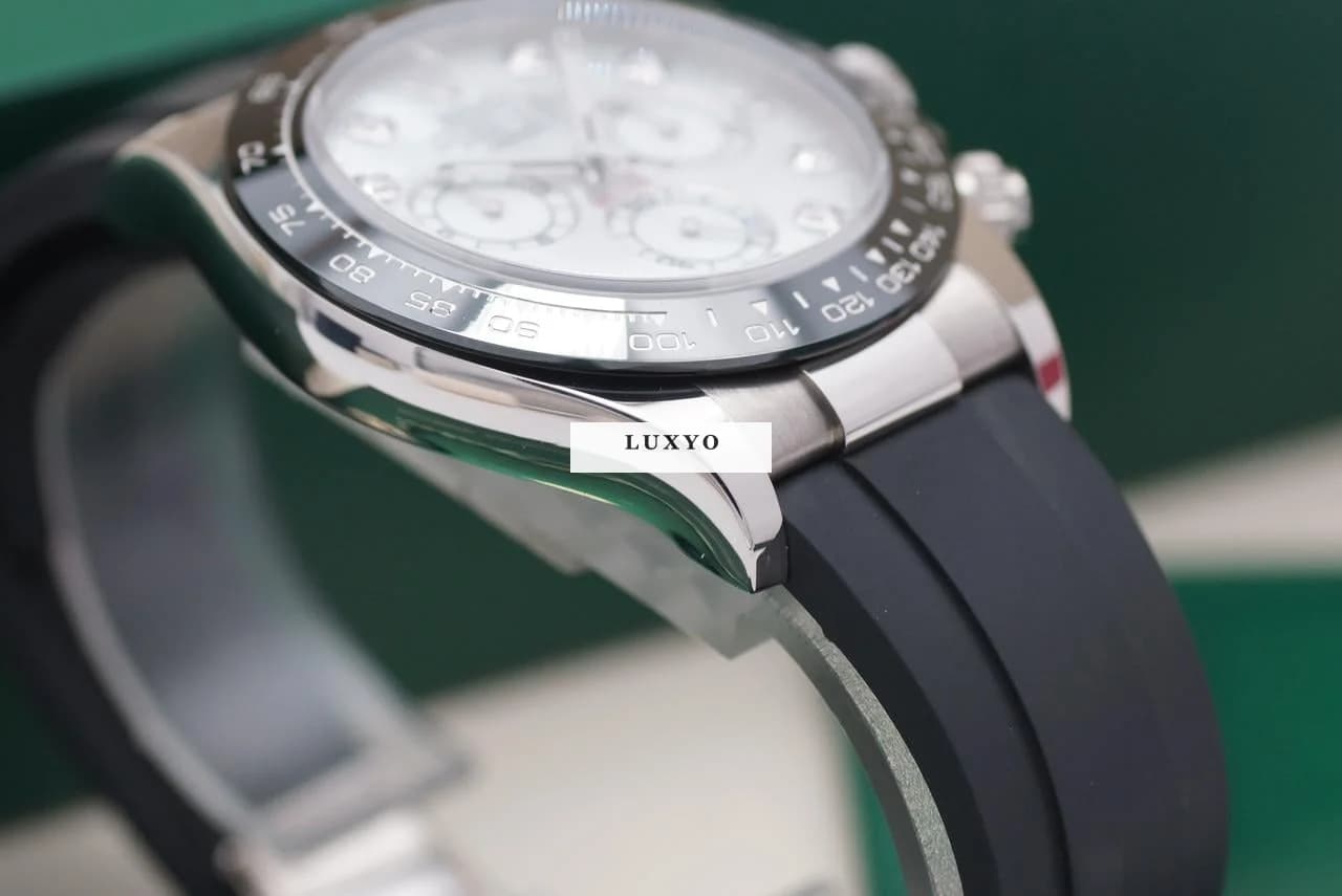 Rolex Daytona MOP Diamond Full Set 2021 Mother of Pearl Kautschuk - Thumbnail 7