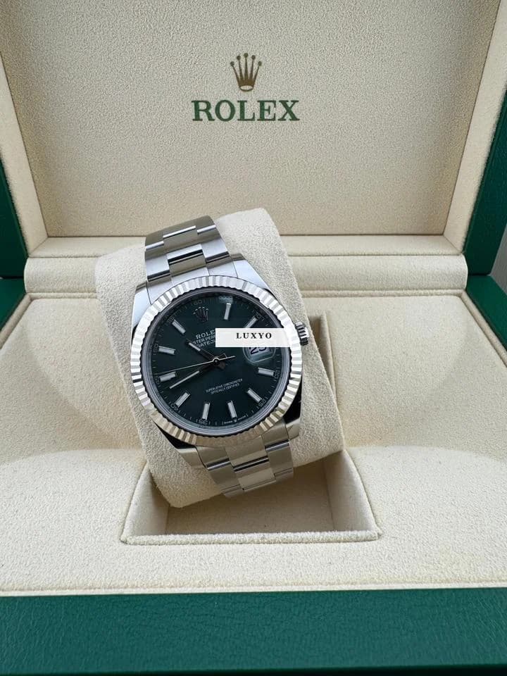 Rolex Datejust 41 "Mint Green" - Ref. 126334 - FULLSET - 2023 - Thumbnail 3