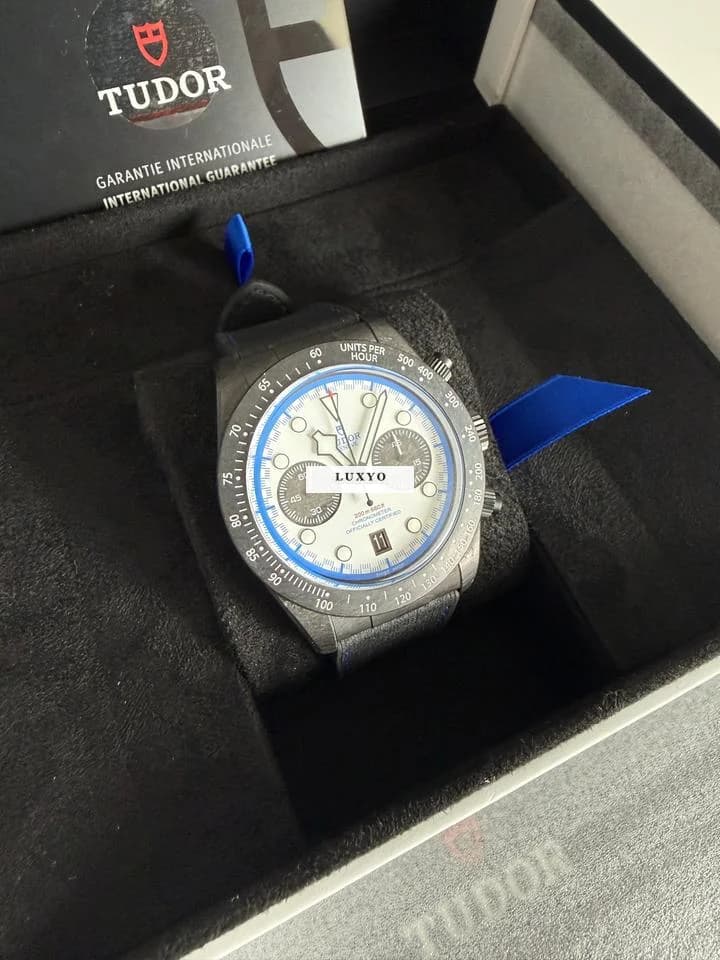 Tudor Black Bay Chrono 25 Full set including box, papers, and sales receipt - Thumbnail 3