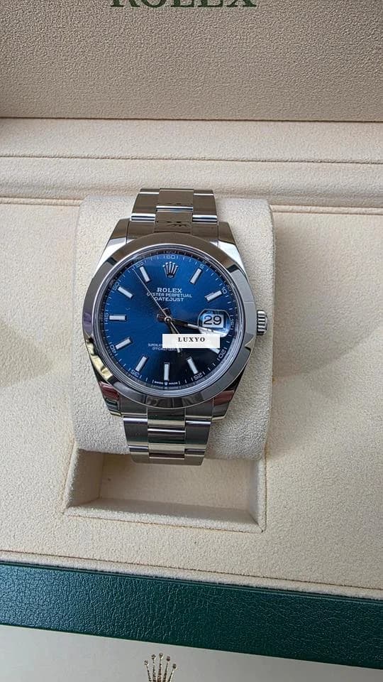 Rolex Datejust 41 Original owner, bought at retailer Antwerp 2022 - Image 1