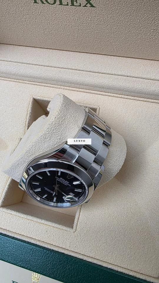 Rolex Datejust 41 Original owner, bought at retailer Antwerp 2022 - Thumbnail 4