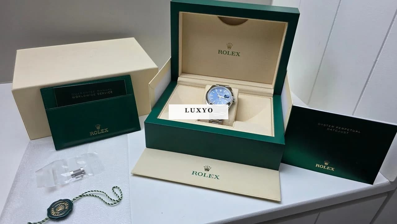 Rolex Datejust 41 Original owner, bought at retailer Antwerp 2022 - Thumbnail 6