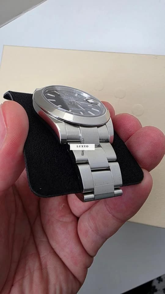 Rolex Datejust 41 Original owner, bought at retailer Antwerp 2022 - Thumbnail 7