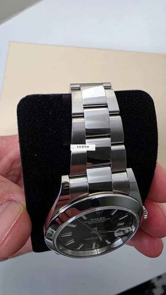 Rolex Datejust 41 Original owner, bought at retailer Antwerp 2022 - Thumbnail 8
