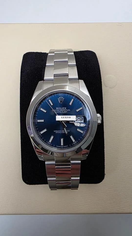Rolex Datejust 41 Original owner, bought at retailer Antwerp 2022 - Thumbnail 10